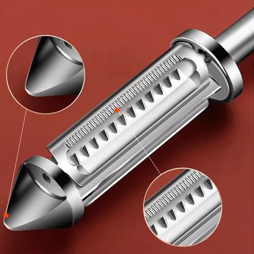 Pelador Filoso de Acero Inoxidable